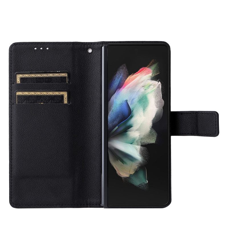 Kotelot Samsung Galaxy Z Fold 3 5G Vintage Leather Style