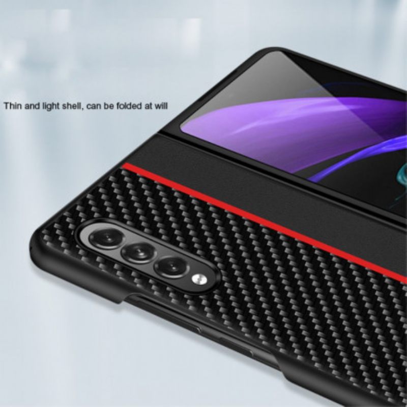 Kuori Samsung Galaxy Z Fold 3 5G Carbon Fibre Line