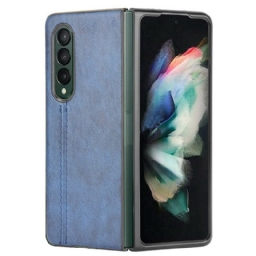 Kuori Samsung Galaxy Z Fold 3 5G Couture Nahkaefekti