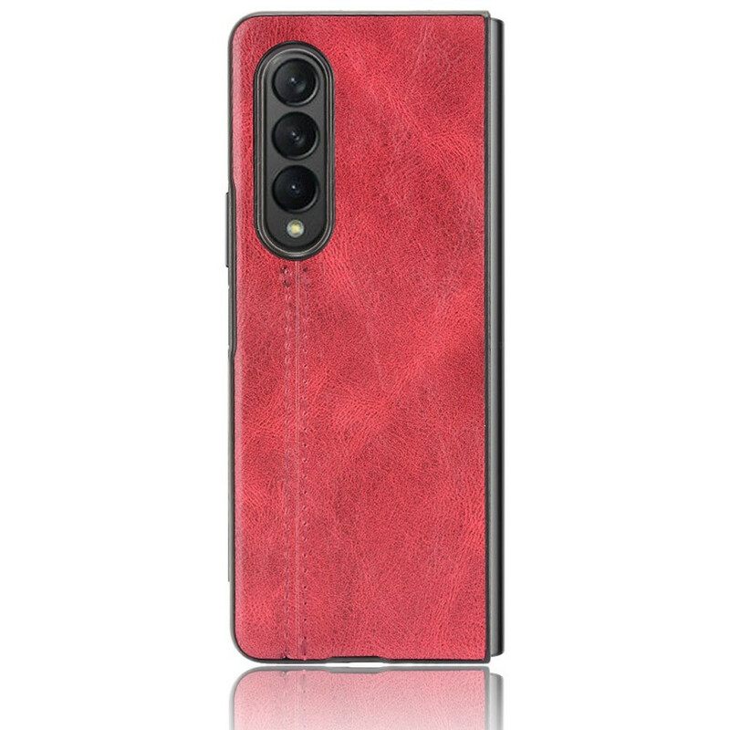 Kuori Samsung Galaxy Z Fold 3 5G Couture Nahkaefekti