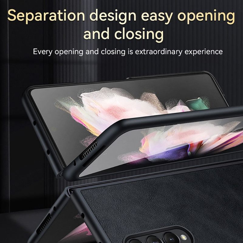 Kuori Samsung Galaxy Z Fold 3 5G Faux Leather Sulada