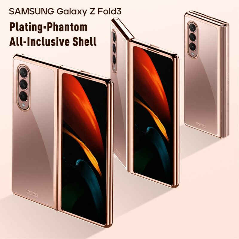 Kuori Samsung Galaxy Z Fold 3 5G Kirkkaat Metalliset Reunat