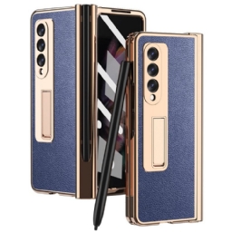 Kuori Samsung Galaxy Z Fold 3 5G Multi-function Litchi Leather