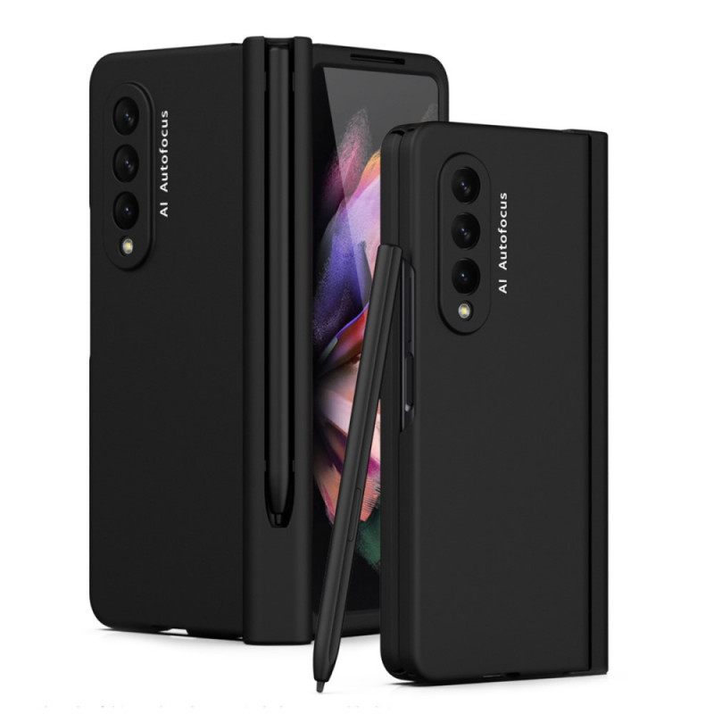 Kuori Samsung Galaxy Z Fold 3 5G Näytönsuoja Ja Kynäteline