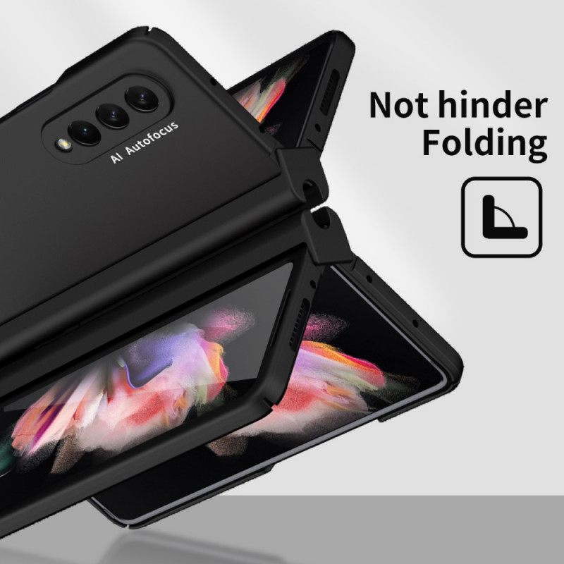 Kuori Samsung Galaxy Z Fold 3 5G Näytönsuoja Ja Kynäteline