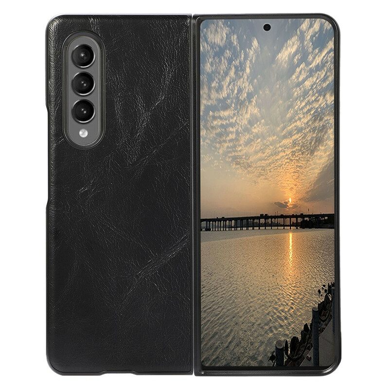 Kuori Samsung Galaxy Z Fold 3 5G Premium Faux Leather