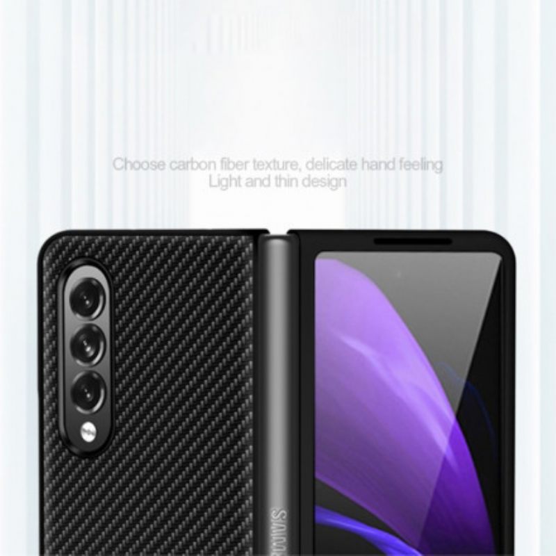 Kuori Samsung Galaxy Z Fold 3 5G Slim Carbon Fiber