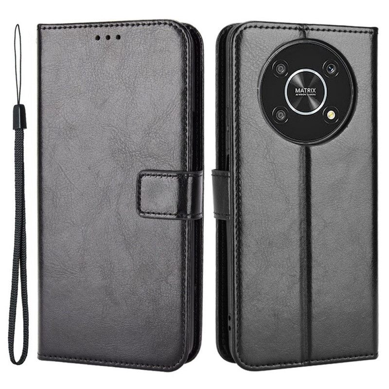 Flip Case Honor Magic 4 Lite 5G Lychee Faux Leather