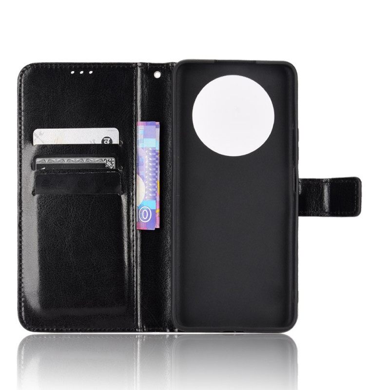 Flip Case Honor Magic 4 Lite 5G Lychee Faux Leather