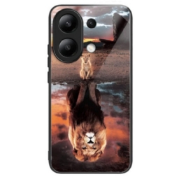 Case Xiaomi Redmi Note 13 4g Puhelinkuoret Lionceau Dream Karkaistu Lasi