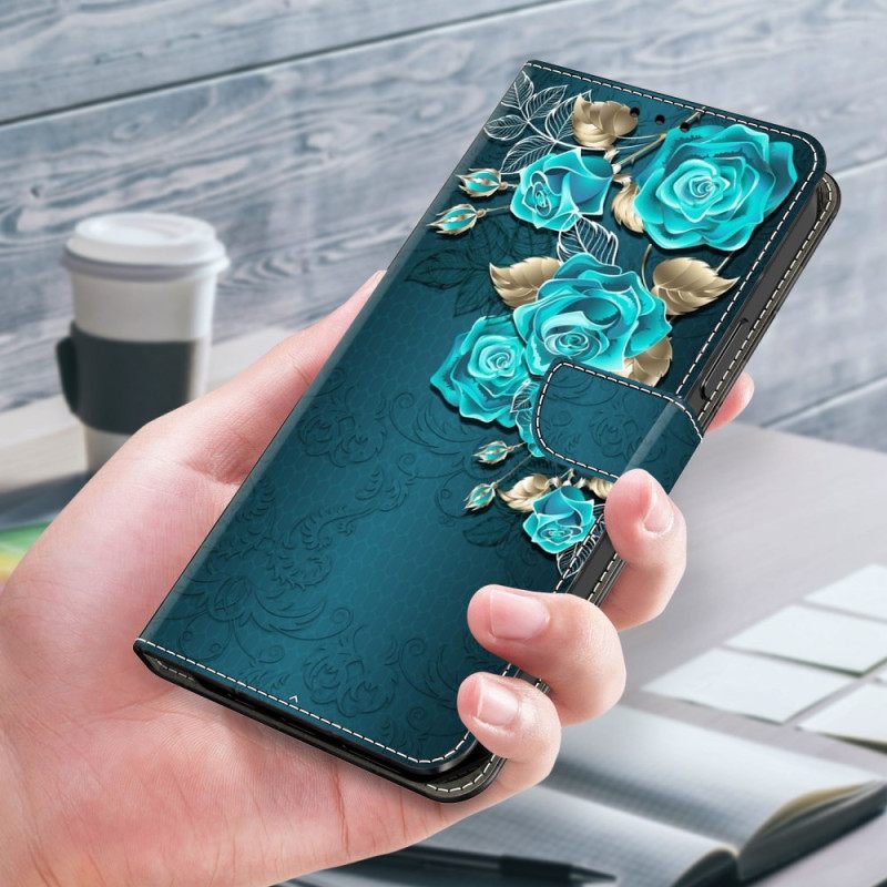 Kotelot Xiaomi Redmi Note 13 4g Sininen Ruusu