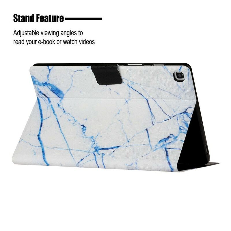 Flip Case Samsung Galaxy Tab S5e Design Marble