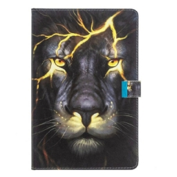 Kotelot Samsung Galaxy Tab S5e Lion On Fire