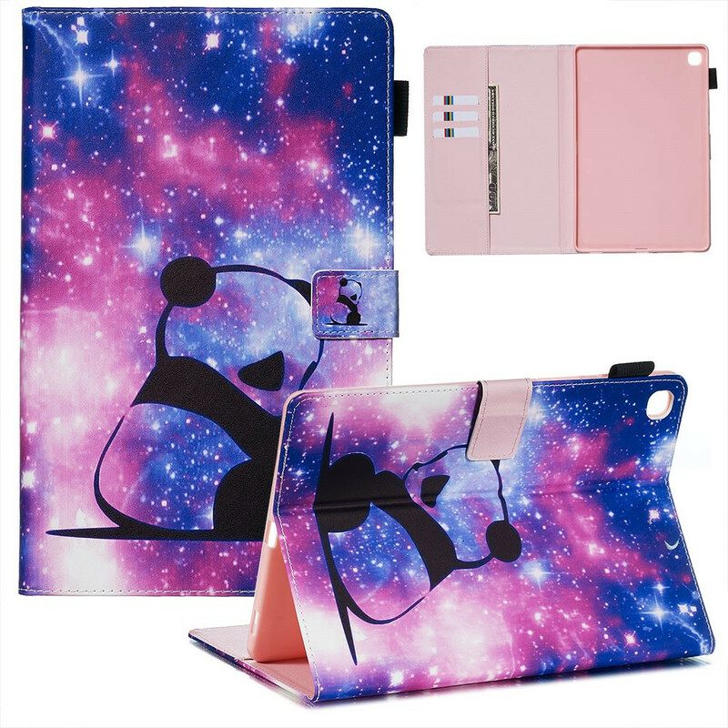 Kotelot Samsung Galaxy Tab S5e Panda Space