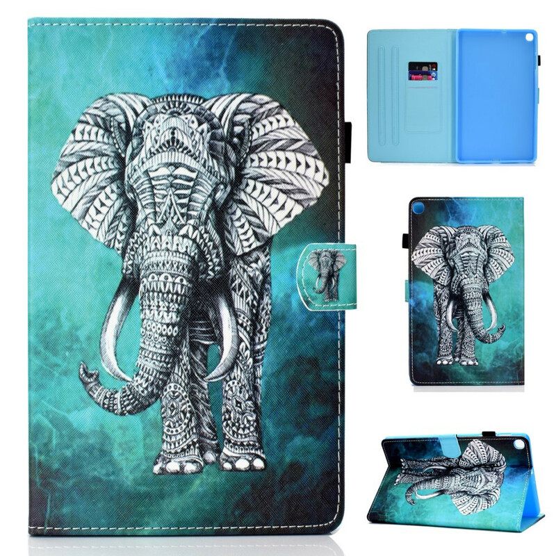 Kotelot Samsung Galaxy Tab S5e Tribal Elephant