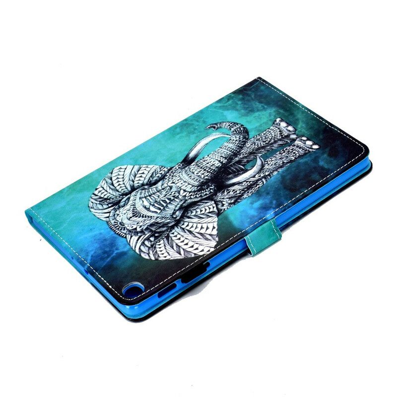 Kotelot Samsung Galaxy Tab S5e Tribal Elephant