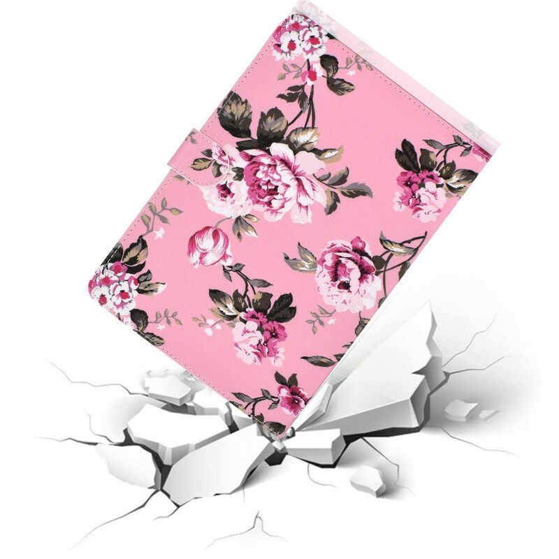 Nahkakotelo Samsung Galaxy Tab S5e Liberty Flowers