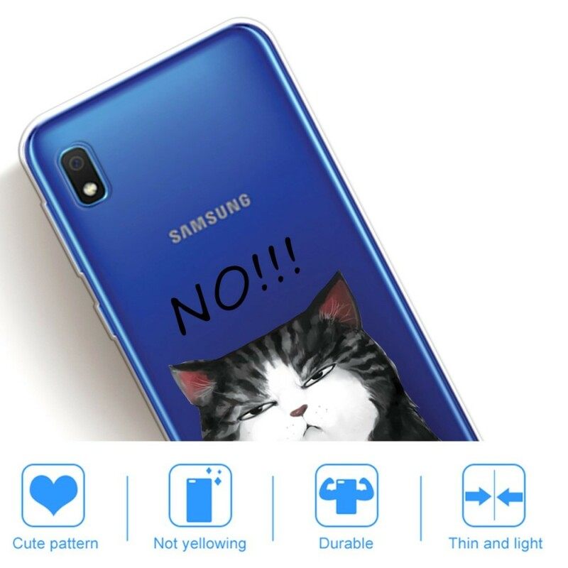 Case Samsung Galaxy A10 Kissa Joka Sanoo Ei