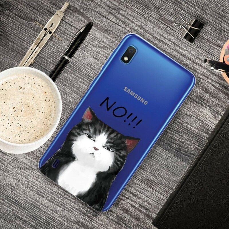 Case Samsung Galaxy A10 Kissa Joka Sanoo Ei