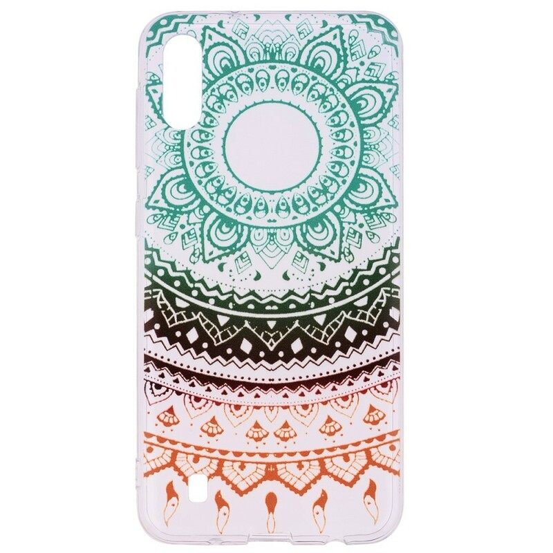 Case Samsung Galaxy A10 Läpinäkyvä Värillinen Mandala