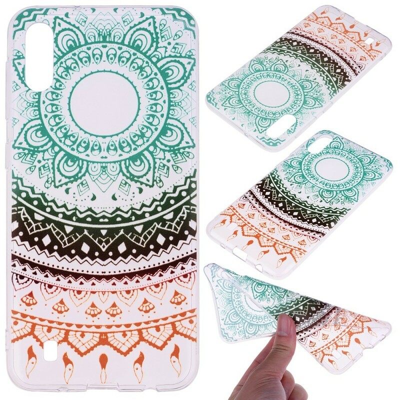 Case Samsung Galaxy A10 Läpinäkyvä Värillinen Mandala