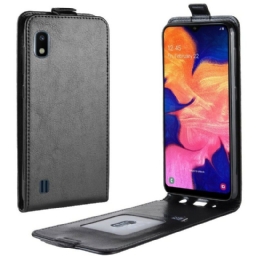 Flip Case Samsung Galaxy A10 Kotelot Flip Taitettava Nahkaefekti