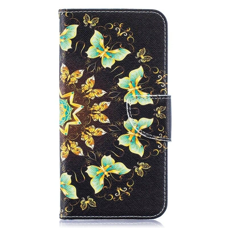 Flip Case Samsung Galaxy A10 Mandala Butterflies