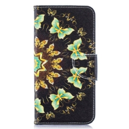 Flip Case Samsung Galaxy A10 Mandala Butterflies