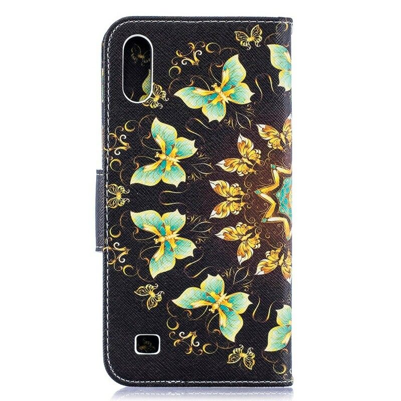 Flip Case Samsung Galaxy A10 Mandala Butterflies