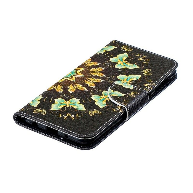 Flip Case Samsung Galaxy A10 Mandala Butterflies