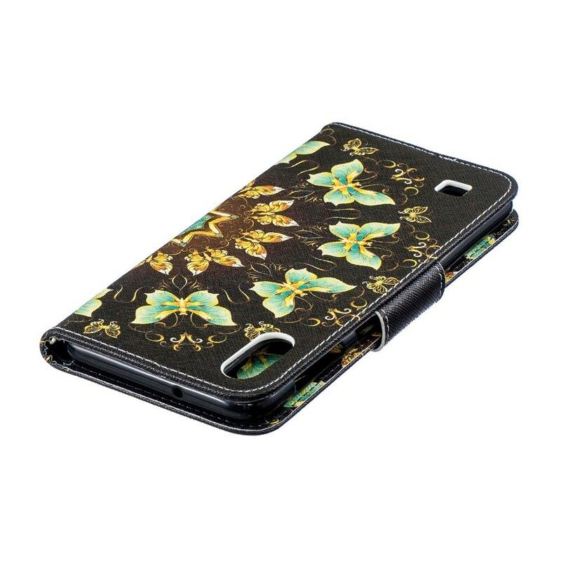 Flip Case Samsung Galaxy A10 Mandala Butterflies