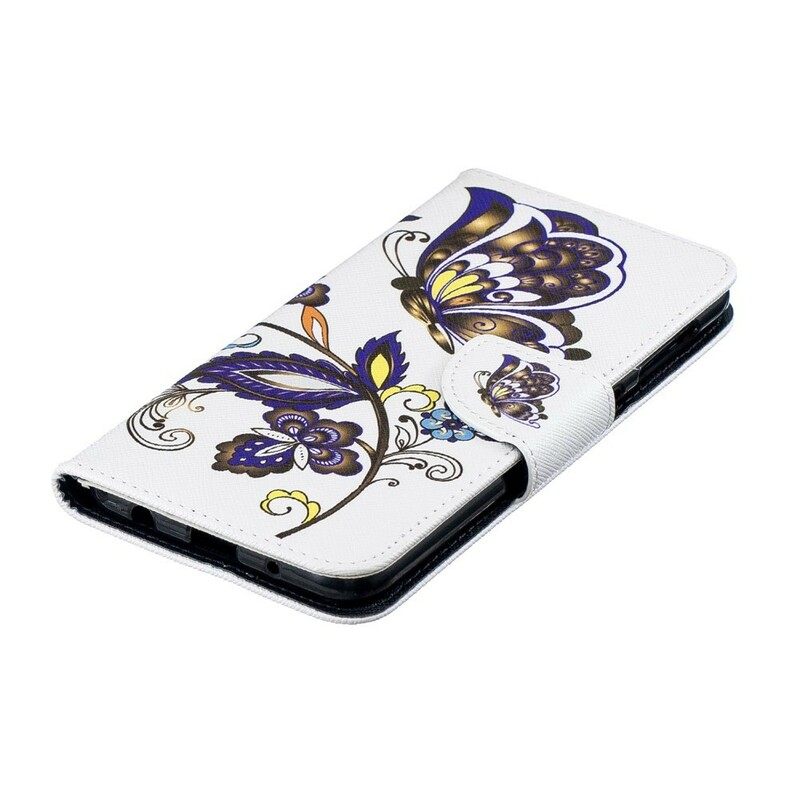 Kotelot Samsung Galaxy A10 Tattoo Butterfly