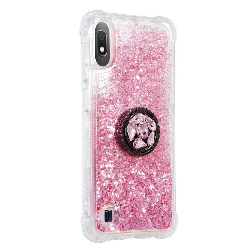 Kuori Samsung Galaxy A10 Glitter Ring Tuki