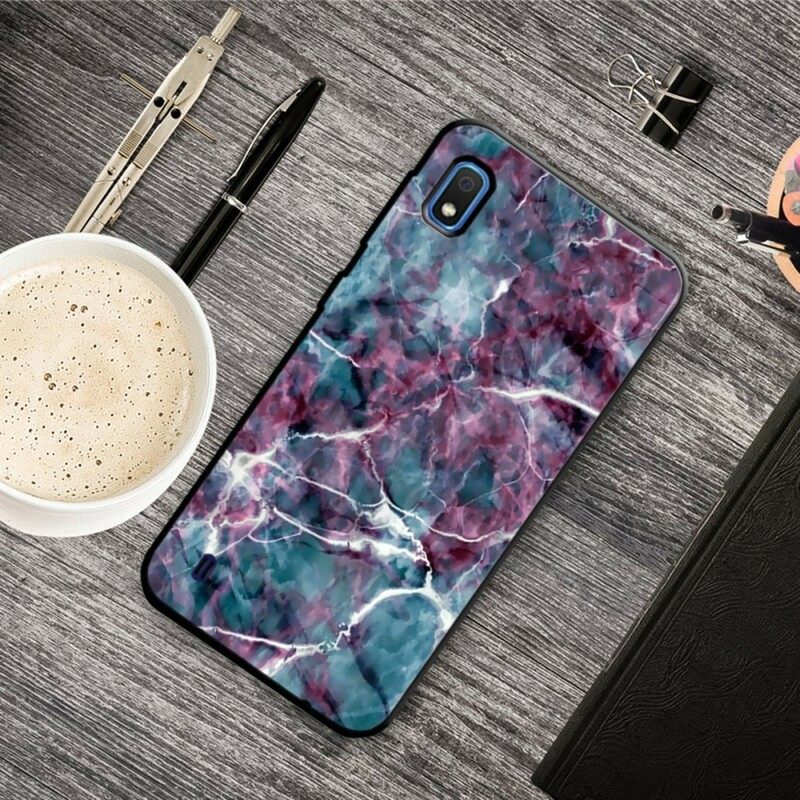 Kuori Samsung Galaxy A10 Purple Marble