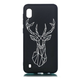 Kuori Samsung Galaxy A10 Silicone Flexible Deer Graphic