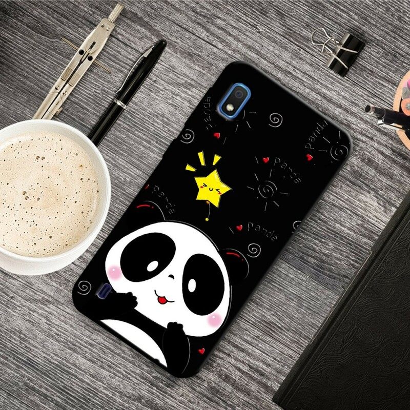 Kuori Samsung Galaxy A10 Star Panda