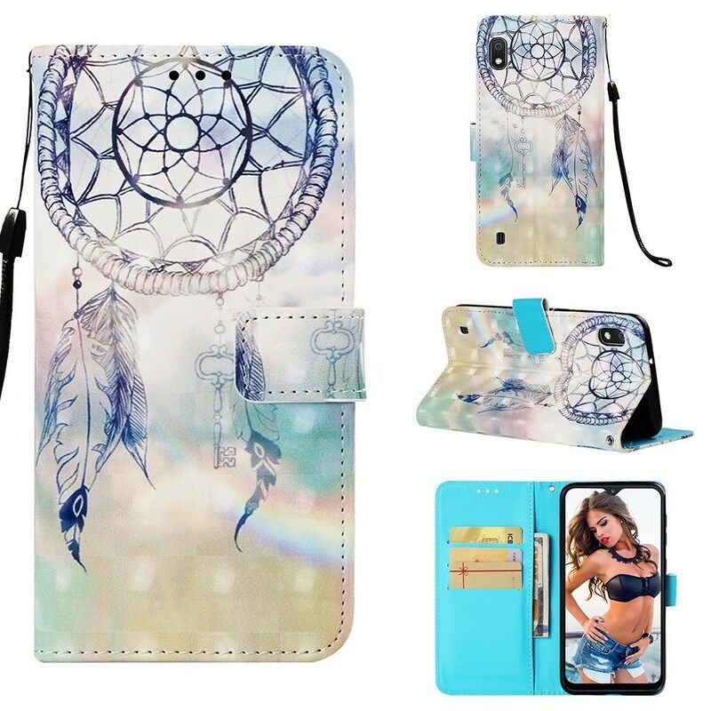 Nahkakotelo Samsung Galaxy A10 Pastel Dream Catcher