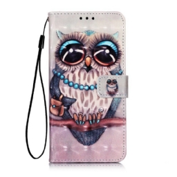 Kotelot Sony Xperia 5 Neiti Owl