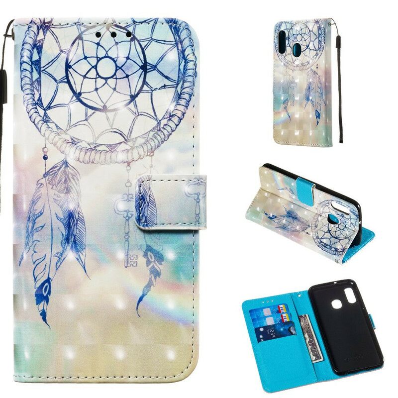 Kotelot Samsung Galaxy A10e Watercolour Dreamcatcher