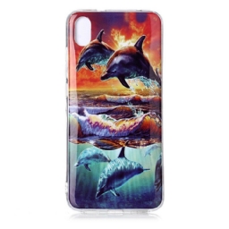 Case Xiaomi Redmi 7A Dolphins Go Free