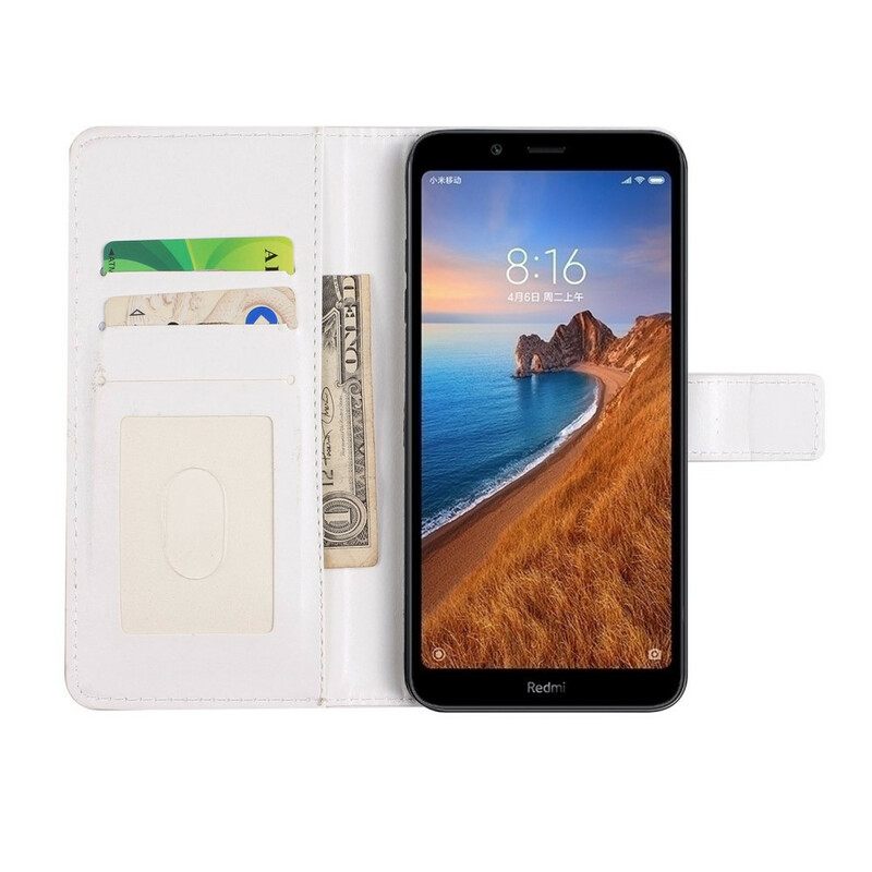 Flip Case Xiaomi Redmi 7A Marble Forever & Always