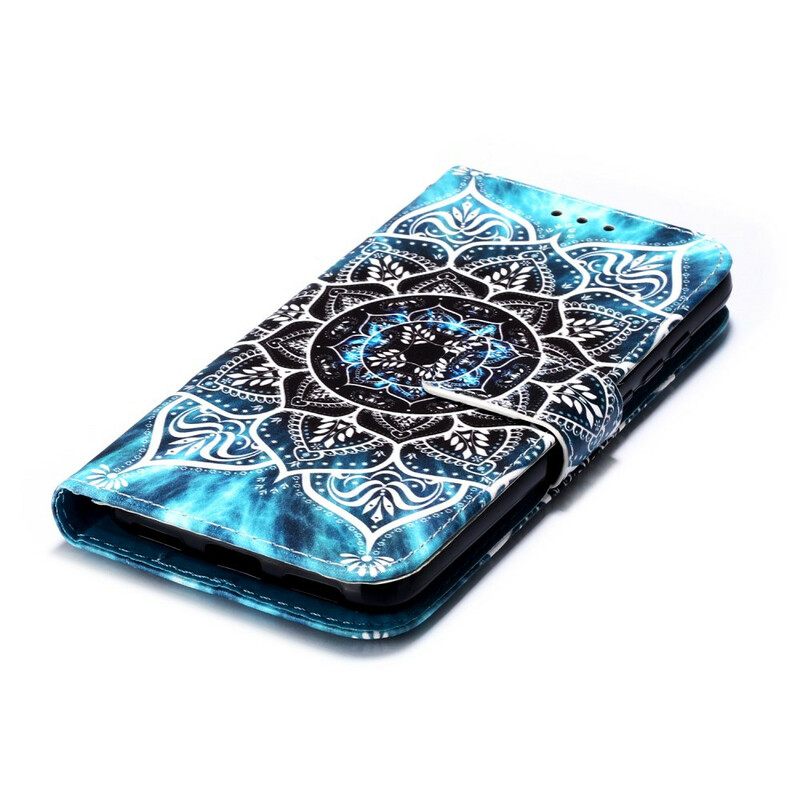 Kotelot Xiaomi Redmi 7A Suojaketju Kuori Black Strappy Mandala