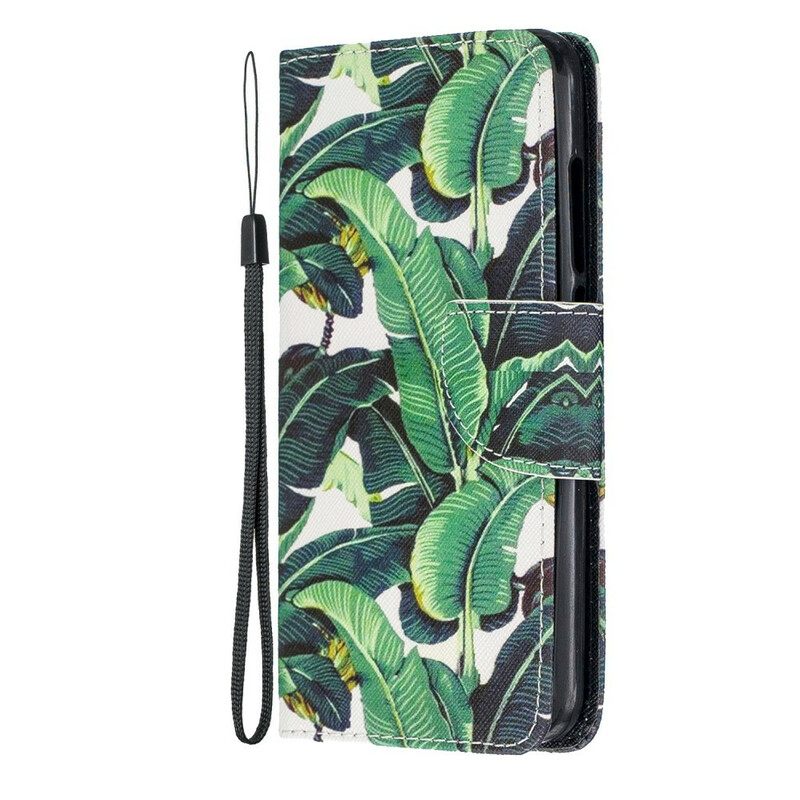 Kotelot Xiaomi Redmi 7A Suojaketju Kuori Tropical Leaves Strappy