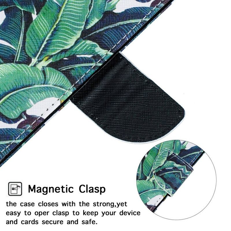 Kotelot Xiaomi Redmi 7A Suojaketju Kuori Tropical Leaves Strappy