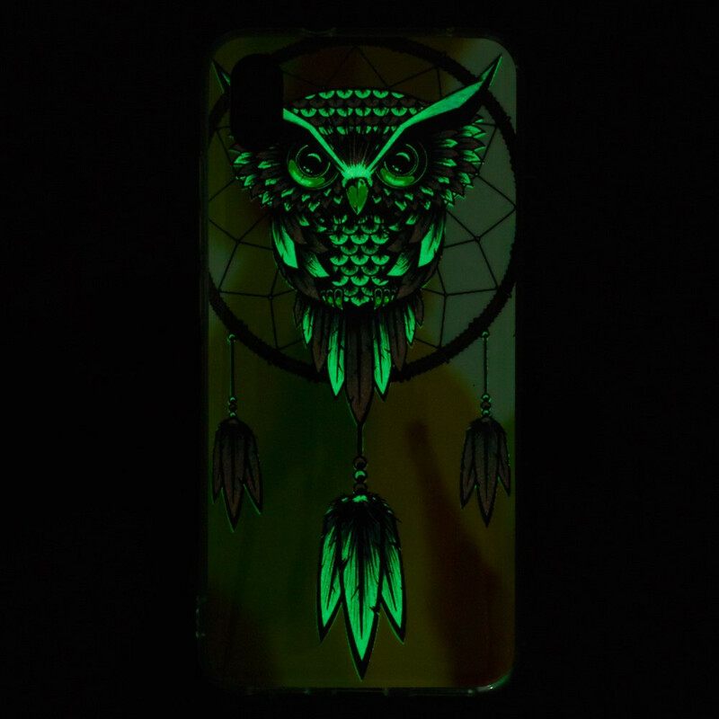 Kuori Xiaomi Redmi 7A Dream Catcher Fluoresoiva Pöllö