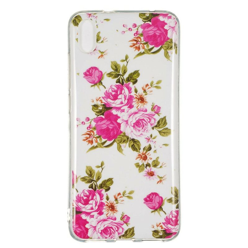 Kuori Xiaomi Redmi 7A Fluorescent Liberty Flowers