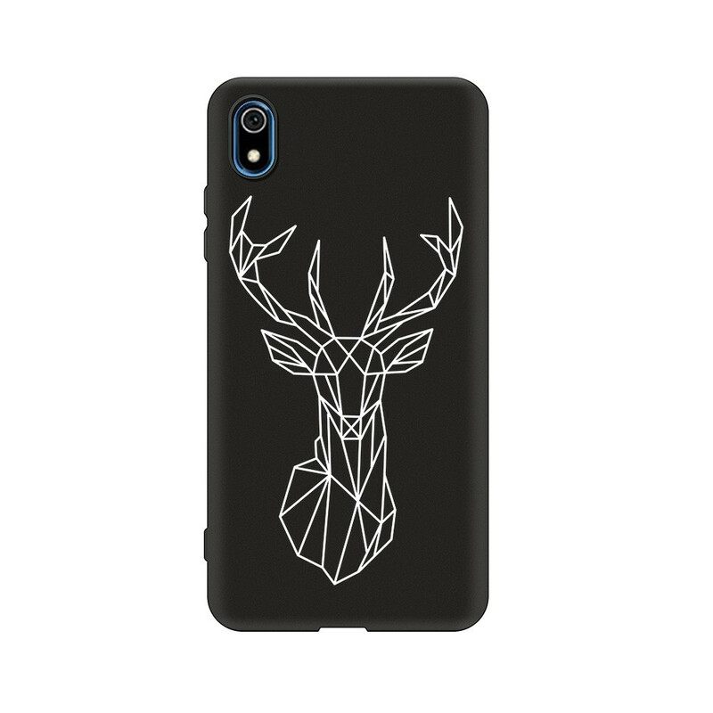 Kuori Xiaomi Redmi 7A Silicone Flexible Deer Graphic