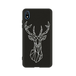 Kuori Xiaomi Redmi 7A Silicone Flexible Deer Graphic