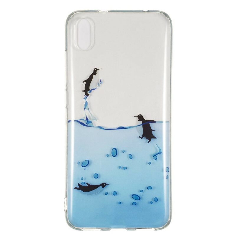 Kuori Xiaomi Redmi 7A Transparent Penguin Game