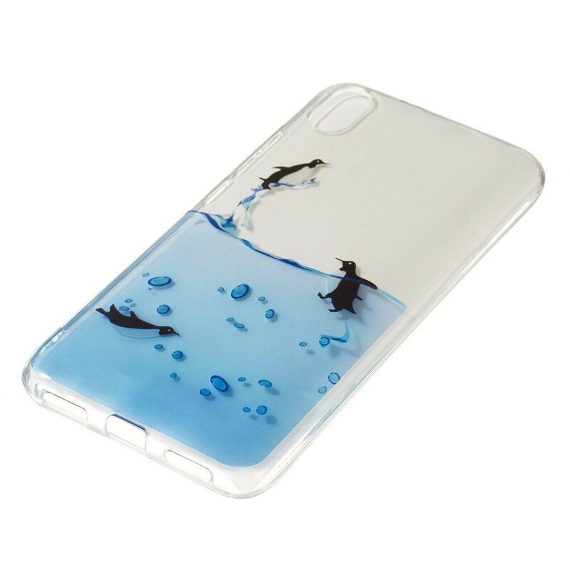 Kuori Xiaomi Redmi 7A Transparent Penguin Game